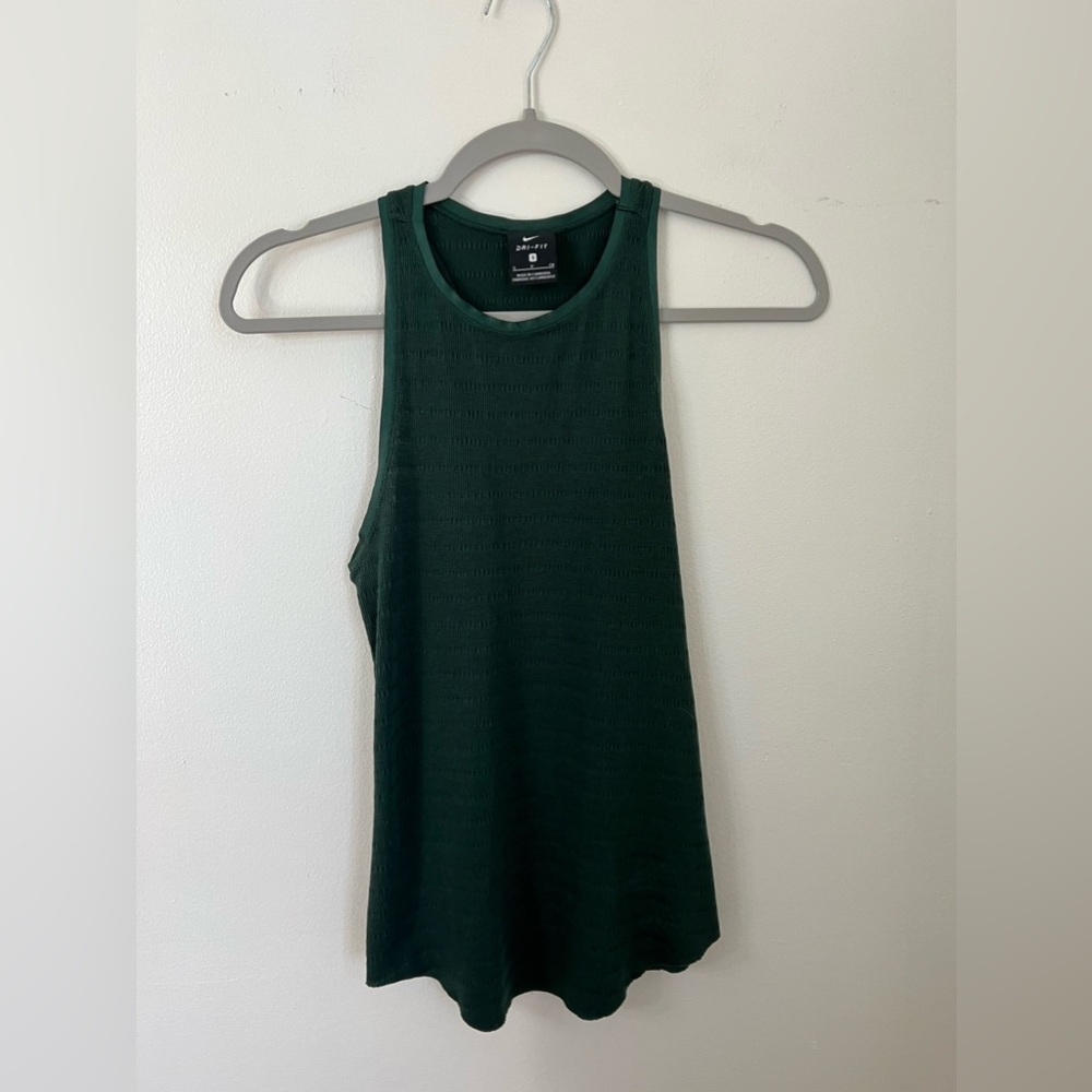 Nike Yoga Green Tank Small